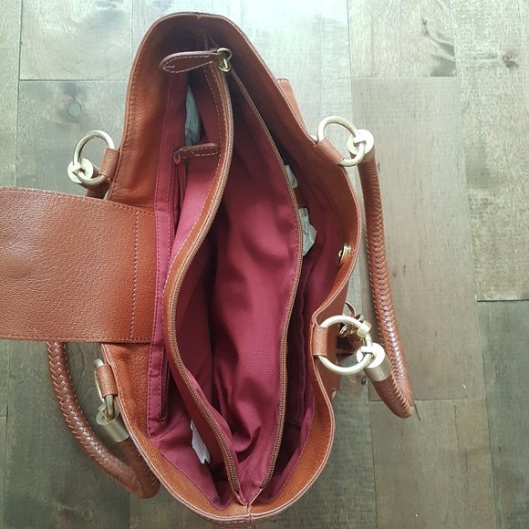 Jones New York Women's Dark Brown Handbag (NEW) - Picture 9 of 13